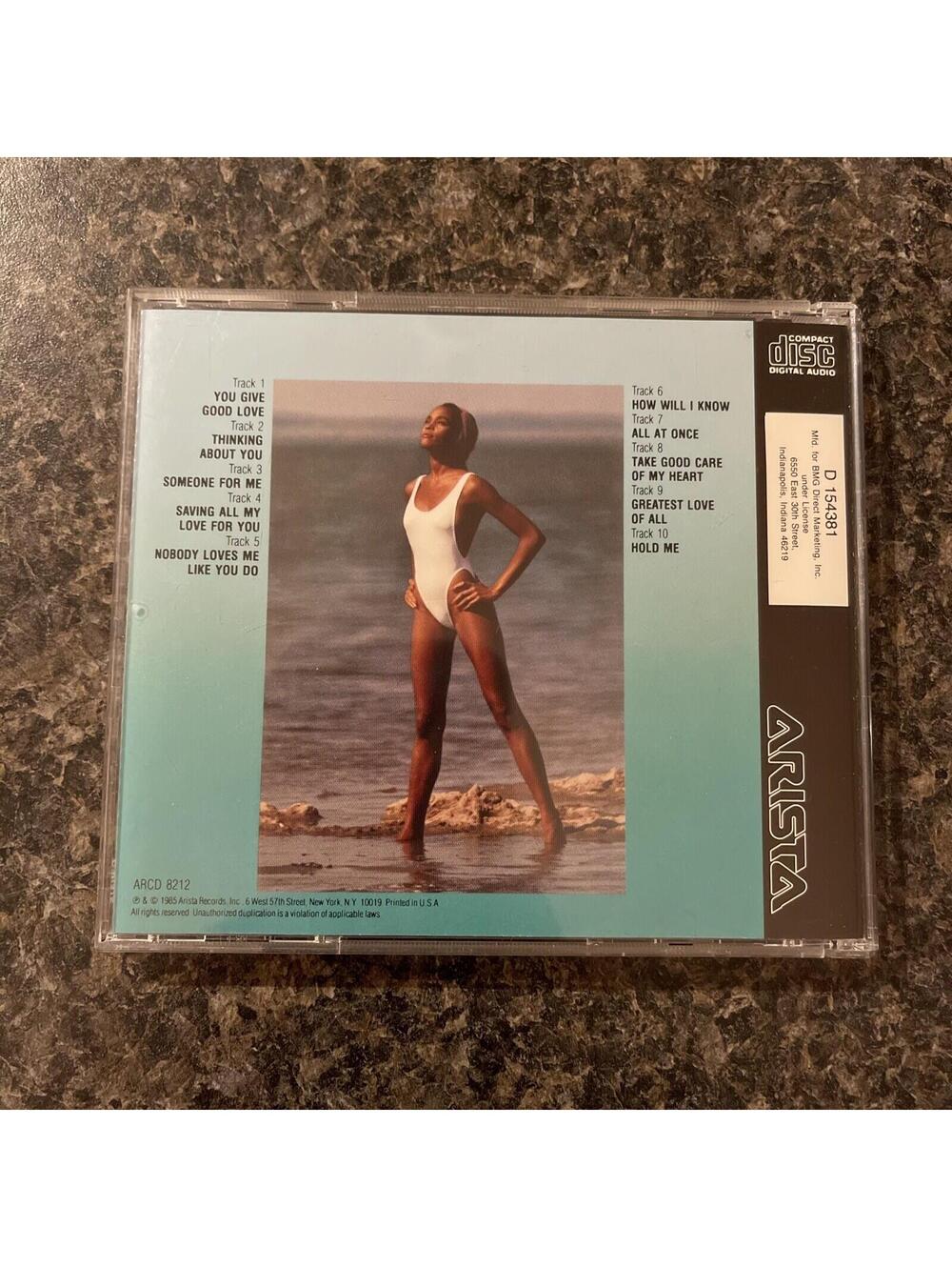 Whitney Houston by Whitney Houston (CD, Jul-1985, Arista) - Picture 2 of 4